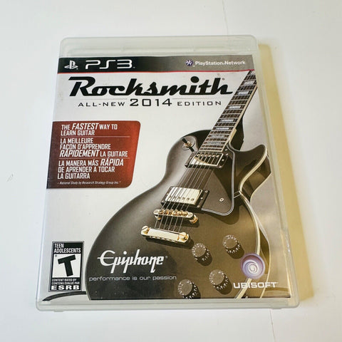 Rocksmith All New 2014 Edition - Sony Playstation 3, PS3 CIB, Complete, VG