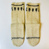 Hand Knit 100% Pure Sheep Wool Socks, Knit in Zlatibor Serbia, Ships from Canada