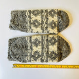 Hand Knit 100% Pure Sheep Wool Socks, Knit in Zlatibor Serbia, Ships from Canada