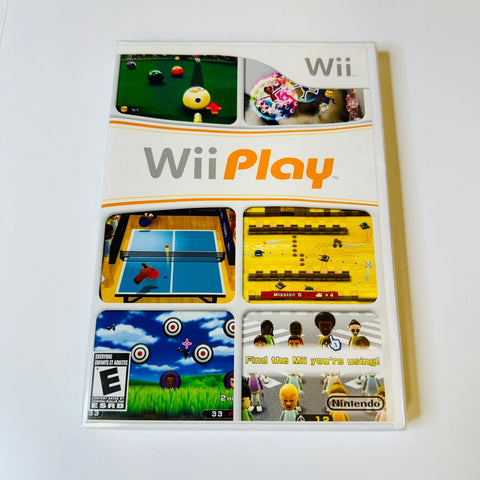 Wii Play Game (Nintendo Wii, 2007) Brand New Sealed!