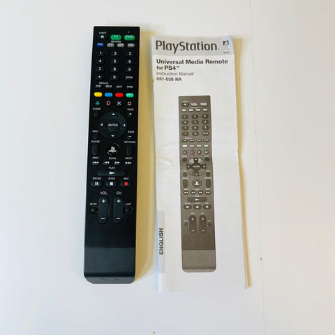 PDP PS4 Universal Media Remote Sony PlayStation 4  Model 051-038-NA