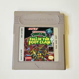 Teenage Mutant Ninja Turtles Fall of the Foot Clan (Nintendo Gameboy, 1990) GB