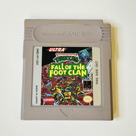 Teenage Mutant Ninja Turtles Fall of the Foot Clan (Nintendo Gameboy, 1990) GB