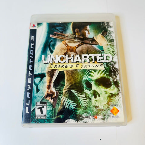 Uncharted: Drake's Fortune Not For Resale Sony PlayStation 3 PS3 VG LC