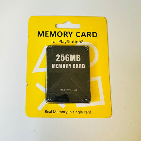 Playstation 2 Memory Card 256MB Save Game Data High Speed For Sony PS2 Brand New