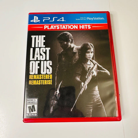 The Last of Us - Remastered (Sony PlayStation 4, 2018) PS4, VG