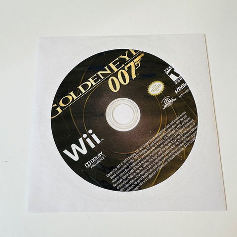 GoldenEye 007 (Nintendo Wii, 2010) Disc Surface Is As New!