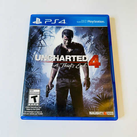 Uncharted 4: A Thief's End PS4 (PlayStation 4, 2016)