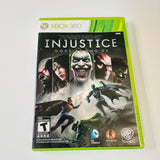 Injustice: Gods Among Us (Xbox 360) CIB, Complete, Disc Surface Is As New!