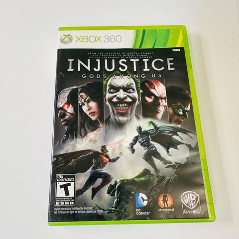 Injustice: Gods Among Us (Xbox 360) CIB, Complete, Disc Surface Is As New!