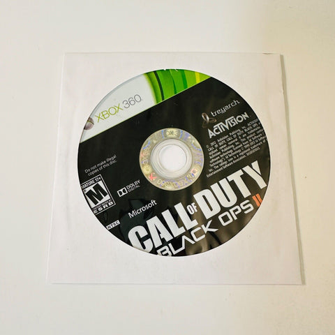 Call of Duty: Black Ops II 2 (Microsoft Xbox 360, 2012) Disc Surface Is As New!