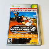 Tony Hawk's Pro Skater 4 (Xbox 2003) CIB, Complete, Disc Surface Is As New!