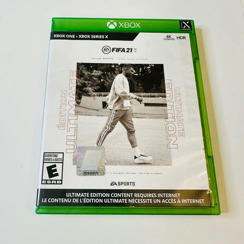 FIFA 21 - Ultimate Edition (Xbox Series X) Case And Insert Only, No Game!