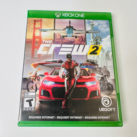 The Crew 2 (Microsoft Xbox One, 2018) CIB, Complete, VG