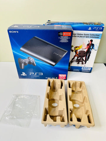 "EMPTY BOX ONLY!" Playstation 3, PS3 Super Slim 500gb, Please Read!!!