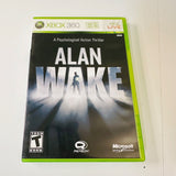 Alan Wake (Microsoft Xbox 360, 2010) CIB, Complete, Disc Surface Is As New!