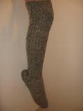 Hand Knit 100% Pure Sheep Wool Socks, Knit in Zlatibor Serbia, Ships from Canada