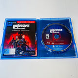 Wolfenstein Youngblood 4 Deluxe Edition (PS4, Playstation 4) CIB, Complete, VG