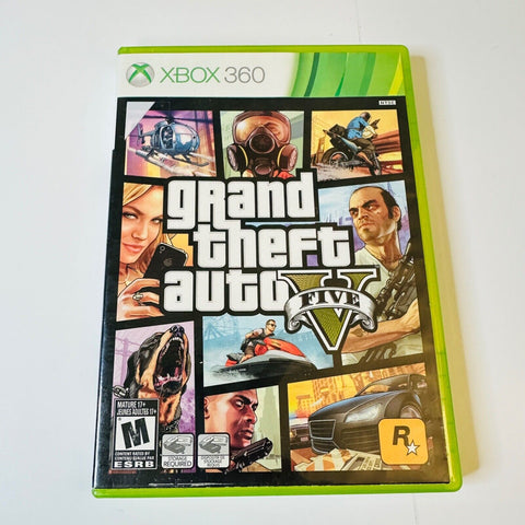 Grand Theft Auto V GTA 5 (Xbox 360) CIB, Discs Surfaces Are As New!