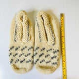 Hand Knit 100% Pure Sheep Wool Socks, Knit in Zlatibor Serbia, Ships from Canada