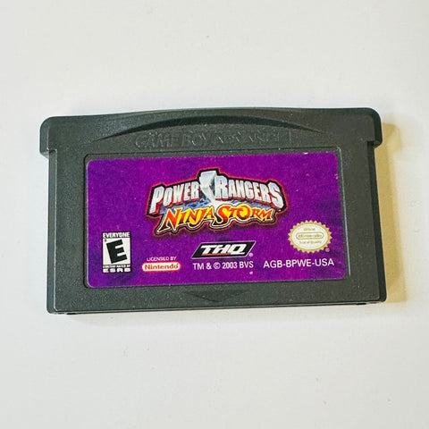 Power Rangers: Ninja Storm (Nintendo Game Boy Advance, 2003) - Cartridge