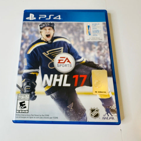 NHL 17 (Sony PlayStation 4,PS4 2016) CIB, Complete, VG