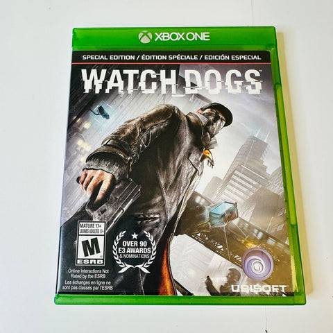 Watch Dogs (Microsoft Xbox One, 2014) CIB, Complete, VG