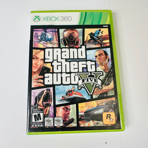 Grand Theft Auto V (Microsoft Xbox 360, 2013) Discs Surfaces Are As New!