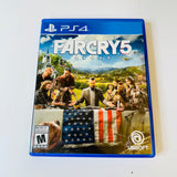Far Cry 5 (Sony PlayStation 4, 2018) CIB, Complete, VG