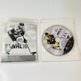 NHL 15 (Sony PlayStation 3, PS3 2014) CIB, Complete, VG
