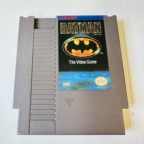 Batman: The Video Game (Nintendo Entertainment System, 1990) NES, Cart