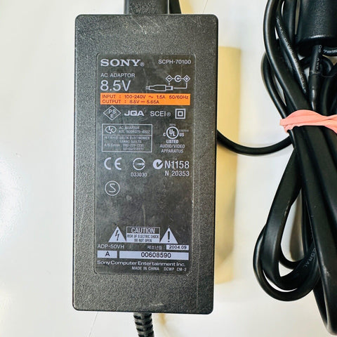 Sony PS2 Slim Power Adapter SCPH-70100 - Original, Used, Fully Functional For PlayStation 2