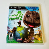 Little Big Planet 2 PS3 (Sony PlayStation 3, 2011) CIB, Complete, VG