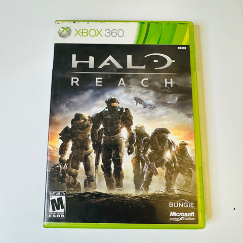 Halo: Reach (Xbox 360, 2010) CIB, Complete, Disc Surface Is As New!