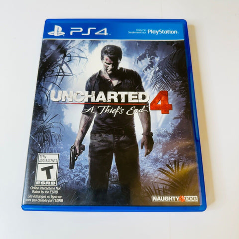 Uncharted 4: A Thief's End - PlayStation 4 (PS4) CIB, Complete, VG