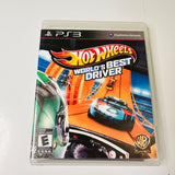 Hot Wheels: World’s Best Driver  (Ps3, Playstation 3 ) CIB, Complete, VG