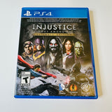 Injustice: Gods Among Us Ultimate Edition (PlayStation 4, PS4) CIB, Complete, VG