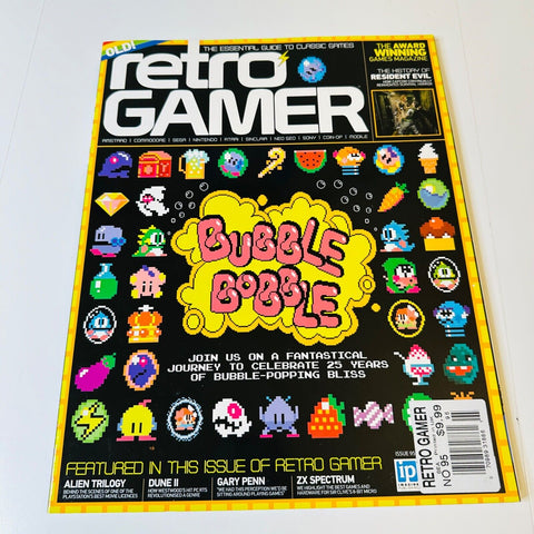 Retro Gamer Magazine Bubble Bobble Issue 95