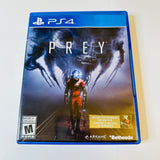 Prey (Sony PlayStation 4, 2017) PS4, CIB, Complete, VG