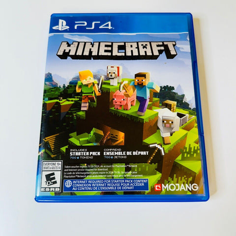 Minecraft Starter Pack - Sony PlayStation 4, PS4 - VG