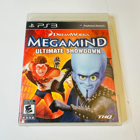 Megamind: Ultimate Showdown (Sony PlayStation 3, 2010) PS3, CIB, Complete, VG