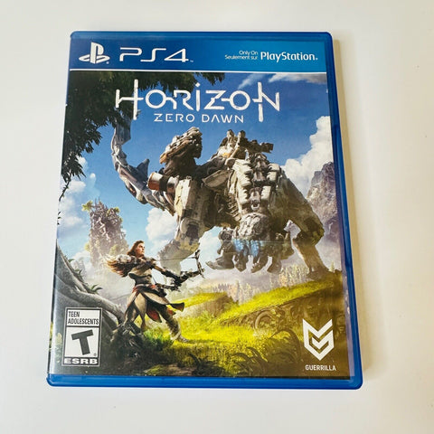 Horizon Zero Dawn (Sony Playstation 4, 2017) PS4 , CIB, Complete, VG