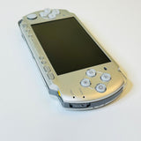 Sony PSP 3001 Mystic Silver Handheld System Console with Brand New Battery.