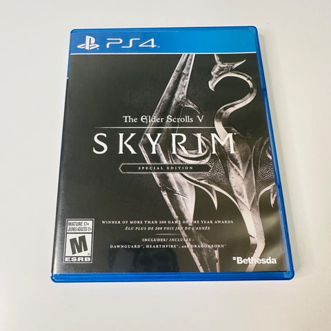 Elder Scrolls V 5 : Skyrim Special Edition (PlayStation 4, PS4) CIB, Complete,VG