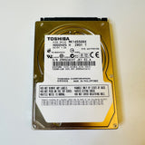 TOSHIBA MK1655GSX 120GB 5400RPM 8MB Cache 2.5" SATA  Internal Hard Drive.