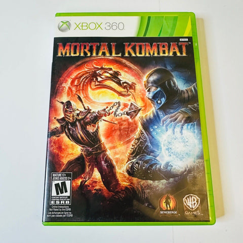 Mortal Kombat (Microsoft Xbox 360, 2011) CIB, Complete, Disc Surface Is As New!