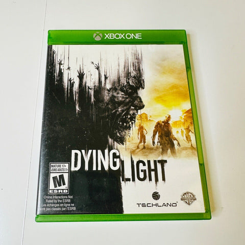 Dying Light (Microsoft Xbox One, 2015) CIB, Complete, VG