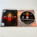 Diablo III 3 (Sony PlayStation 3 , 2013) PS3, CIB, Complete, VG