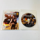 Uncharted 3: Drake's Deception (PS3, PlayStation 3, 2011) CIB, Complete, VG