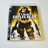 Tomb Raider: Underworld (Sony PlayStation 3, 2008) PS3, CIB, Complete, VG